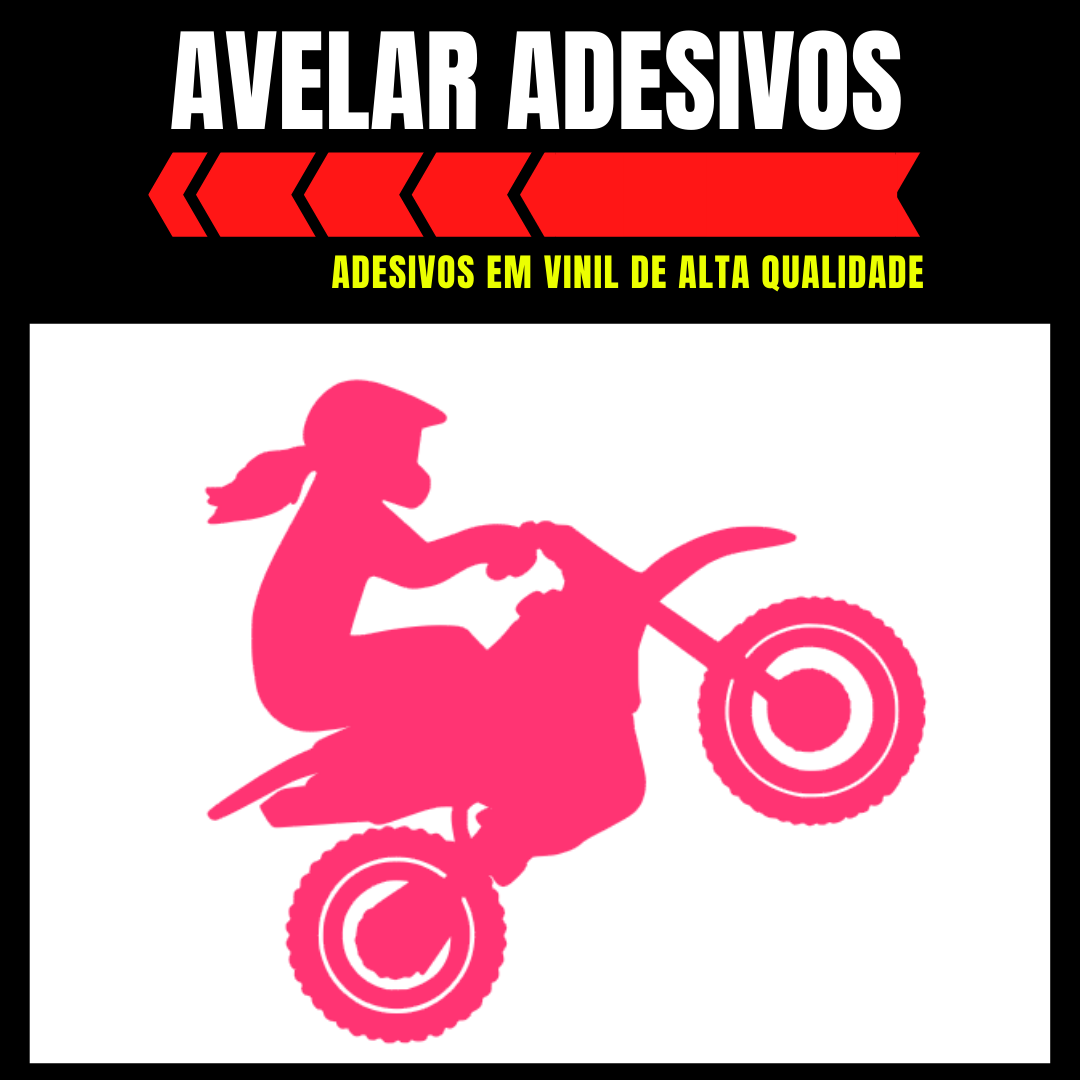 Adesivo Moto Grau, Excelente Qualidade